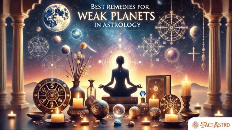 Best Remedies for Weak Planets in Astrology